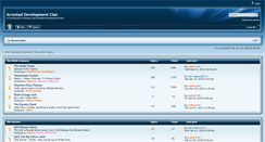 Desktop Screenshot of forums.arresteddevelopmentclan.com